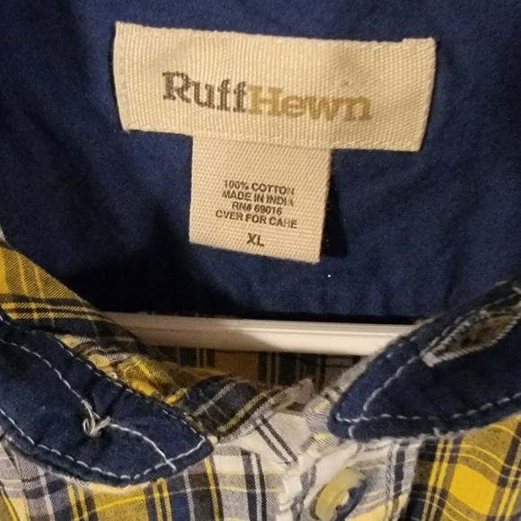 Xl Ruff Hewn casual button down shirt - Picture 4 of 4